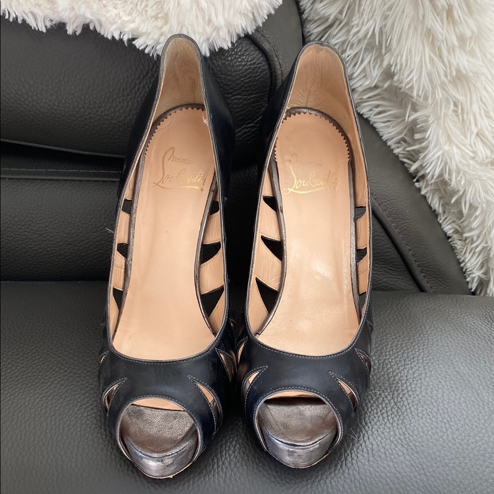 Christian Louboutin Black High Heel Elegance
